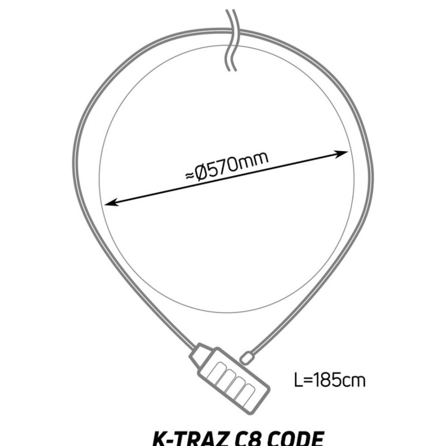 Sicherheit Zéfal | K-Traz C8 Code