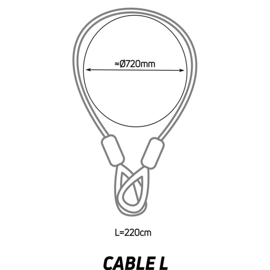 Sicherheit Zéfal | K-Traz Cable L